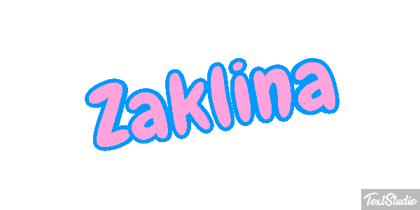 Żaklina Text effect