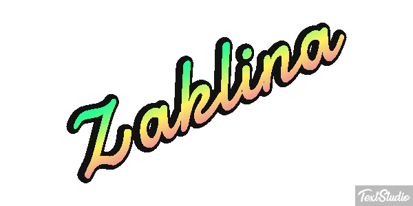 Żaklina Text effect