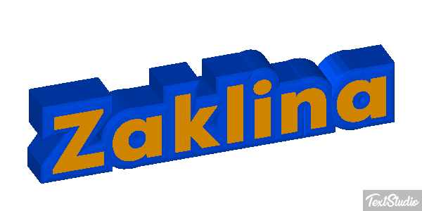 Żaklina Text effect
