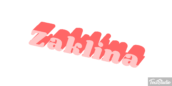 Żaklina Text effect