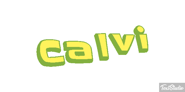 Calvi Text effect
