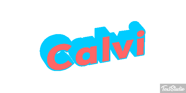 Calvi Text effect
