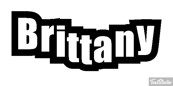 Brittany Tekst effect