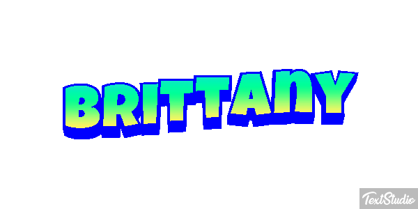 Brittany Tekst effect