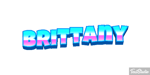 Brittany Tekst effect