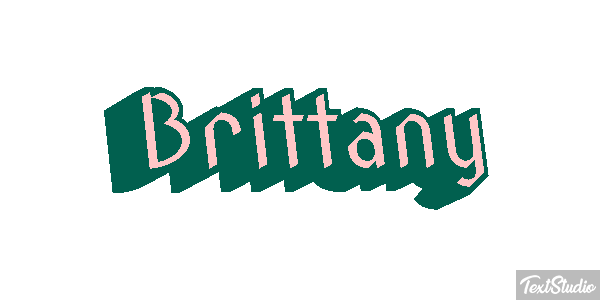 Brittany Tekst effect