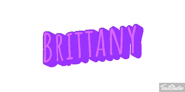 Brittany Tekst effect