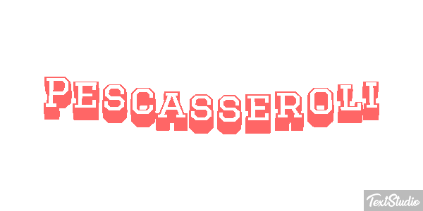 Pescasseroli Efekt tekstowy