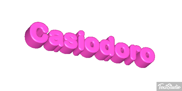 Casiodoro Effet de texte