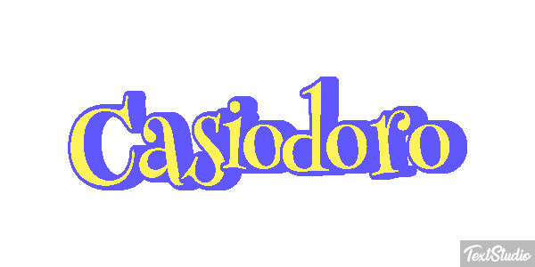 Casiodoro Effet de texte