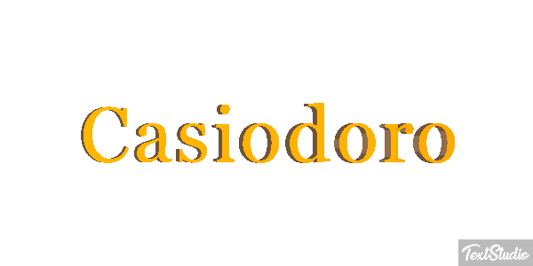Casiodoro Effet de texte