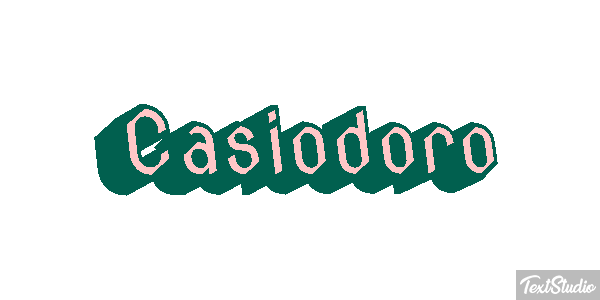 Casiodoro Effet de texte