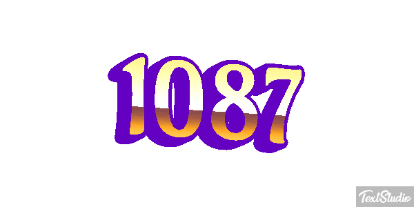 1087 Text effect
