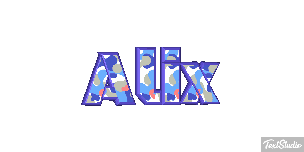 Alix Efecto de texto