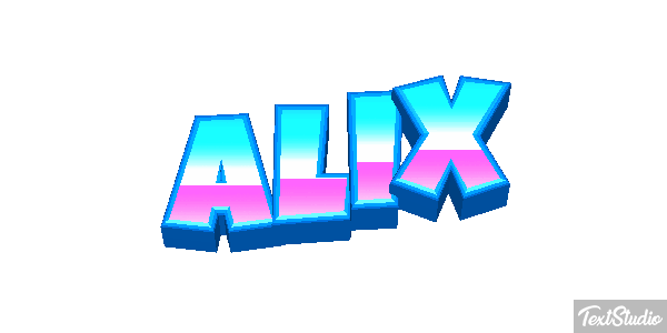 Alix Efecto de texto