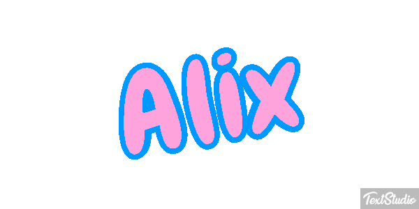 Alix Efecto de texto
