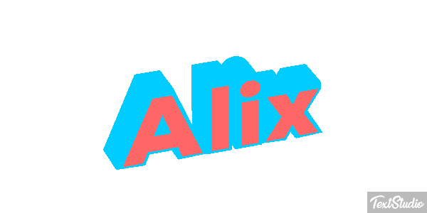 Alix Efecto de texto