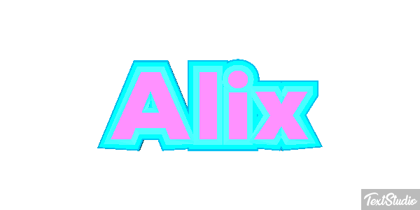 Alix Efecto de texto