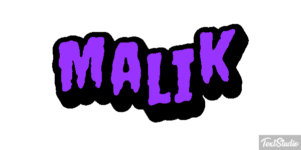 Malik Efecto de texto