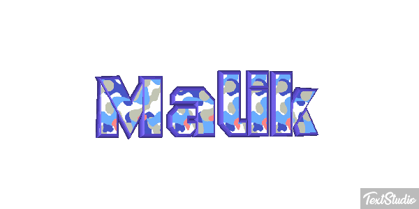 Malik Efecto de texto