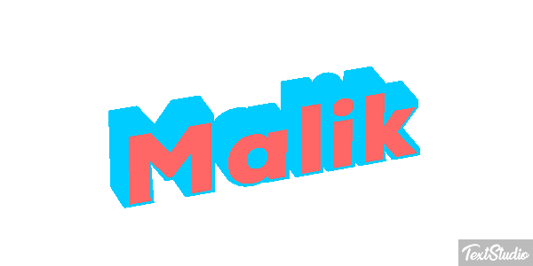 Malik Efecto de texto