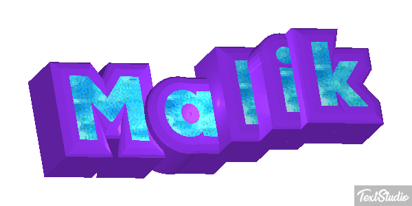 Malik Efecto de texto