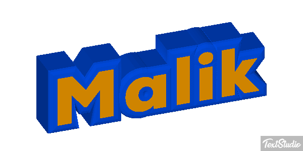 Malik Efecto de texto