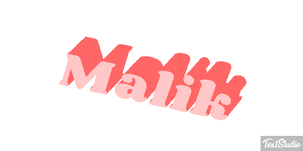 Malik Efecto de texto
