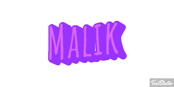 Malik Efecto de texto