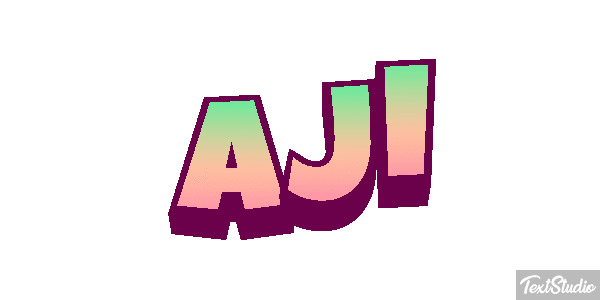 Aji Text effect