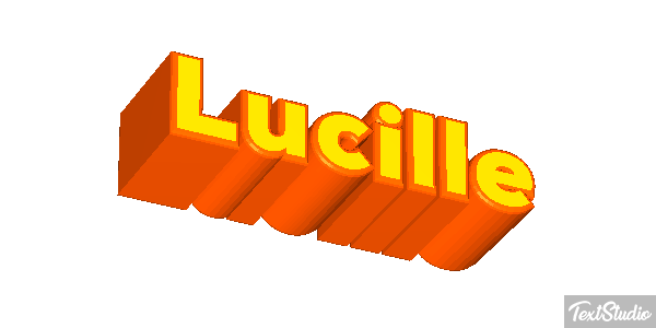 Lucille Effet de texte