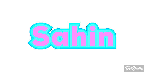 Sahin Text effect