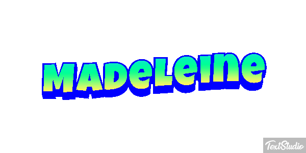 Madeleine Texteffekt