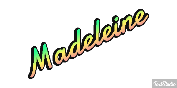 Madeleine Texteffekt