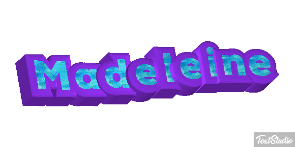 Madeleine Texteffekt