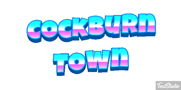 Cockburn Town Effetto testo