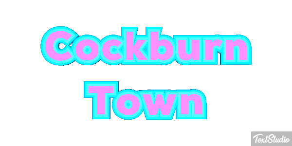 Cockburn Town Effetto testo