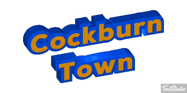 Cockburn Town Effetto testo