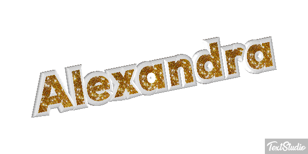 Alexandra Text effect