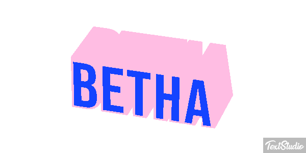 Betha Text effect