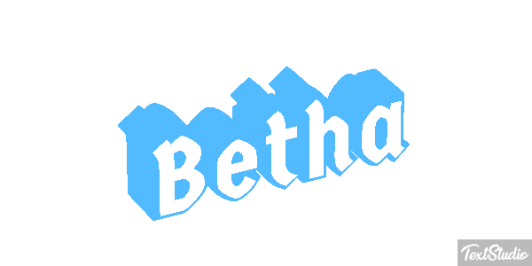 Betha Text effect