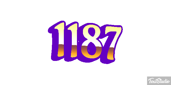 1187 Text effect