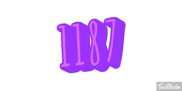 1187 Text effect