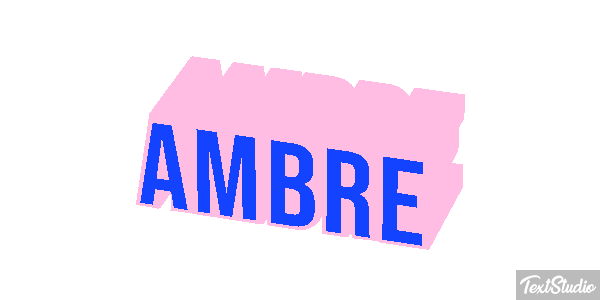 Ambre Tekst effect