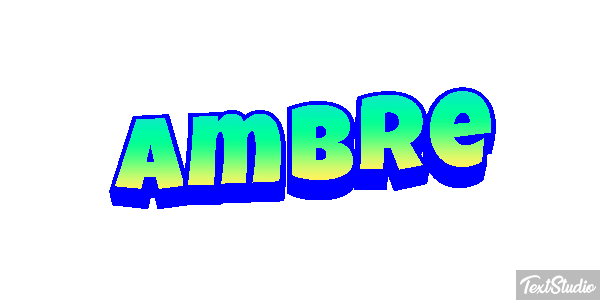 Ambre Tekst effect