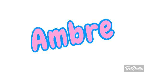 Ambre Tekst effect