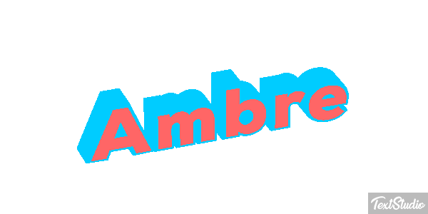 Ambre Tekst effect