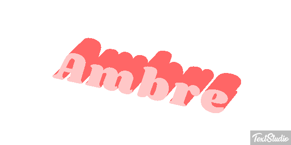 Ambre Tekst effect