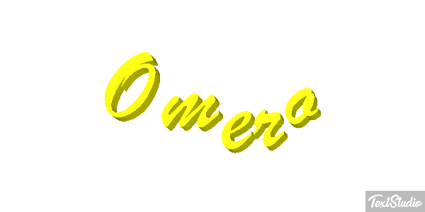 Omero Effetto testo
