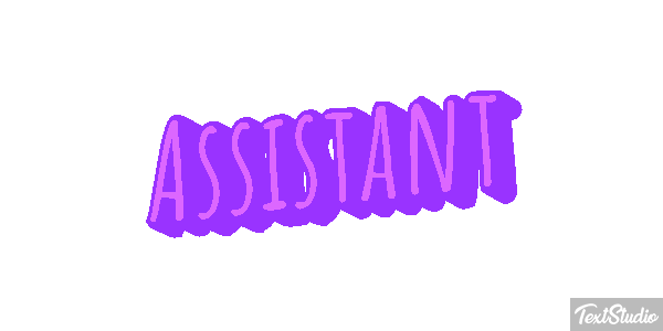 Assistant Texteffekt